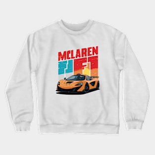 Mclaren P1 Vintage Car Crewneck Sweatshirt